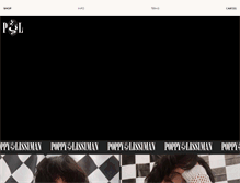 Tablet Screenshot of poppylissiman.com